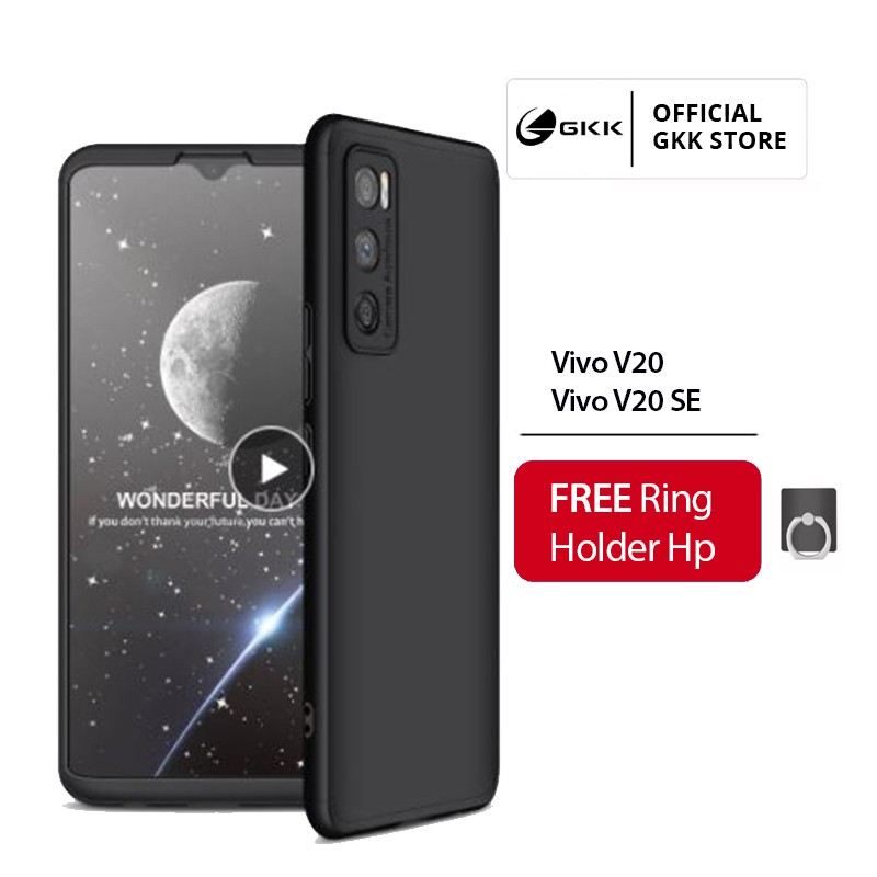 GKK Vivo V20 V20 SE Casing Hardcase 360 Bumper Anti Retak Original