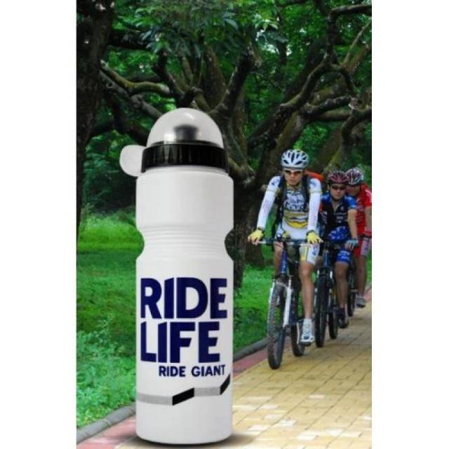 TaffSport Botol Minum Olahraga Sepeda Ride Life Logo 750ml