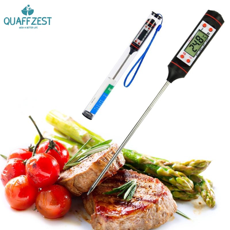 Termometer Digital Dengan Layar Lcd Untuk Memasak Bbq