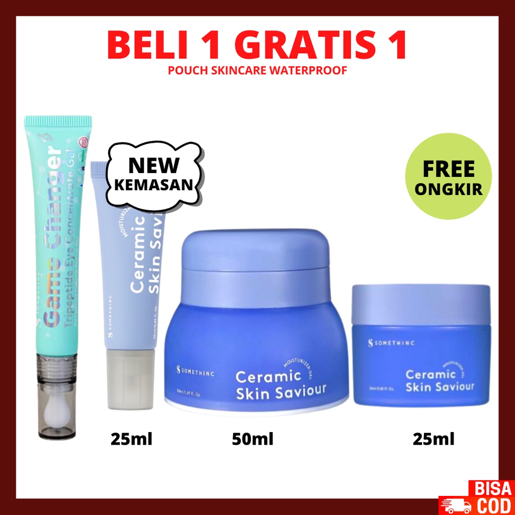 [ FREE GIFT ] SOMETHINC Ceramic Skin Saviour Moisturizer Gel