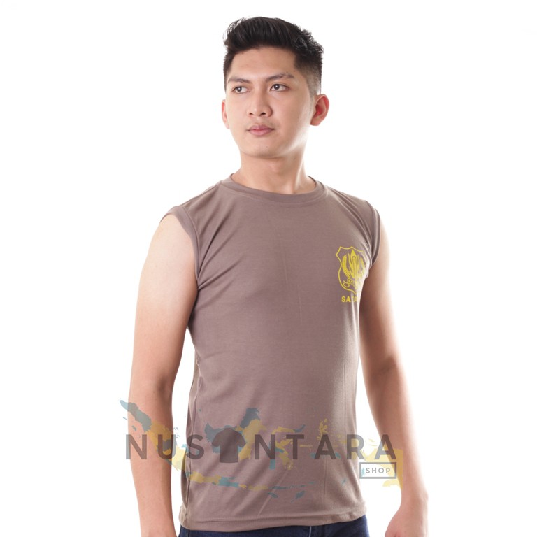 Singlet Security Kaos Satpam Lekbong Kaos Security Dalaman Satpam Lekmong Warna Coklat Hitam Navy