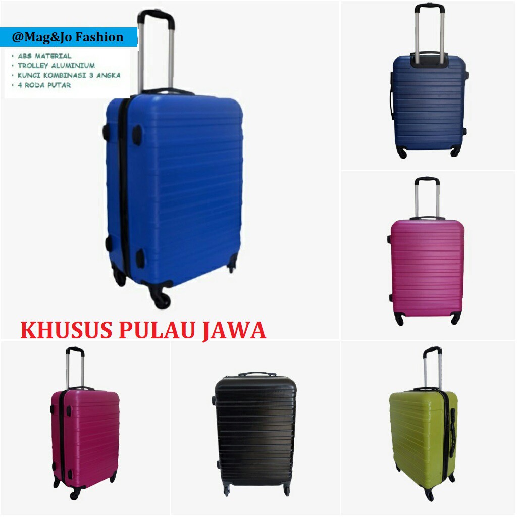 Robert Ansell Koper Travel 2031 Murah Ukuran 24" 4 Roda Putar ABS Hardcase