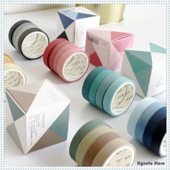 

DISKON SALE! Masking Tape / Washitape Twilight Decoration Bujo Journal DIY 4 ZD480