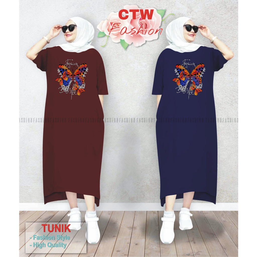 LONG TUNIK WANITA DEWASA/TUNIK DRESS OVERSIZE LD 130/TUNIK VIRAL 2022/TUNIK LAGI TREN/SABLON PRESS PDF