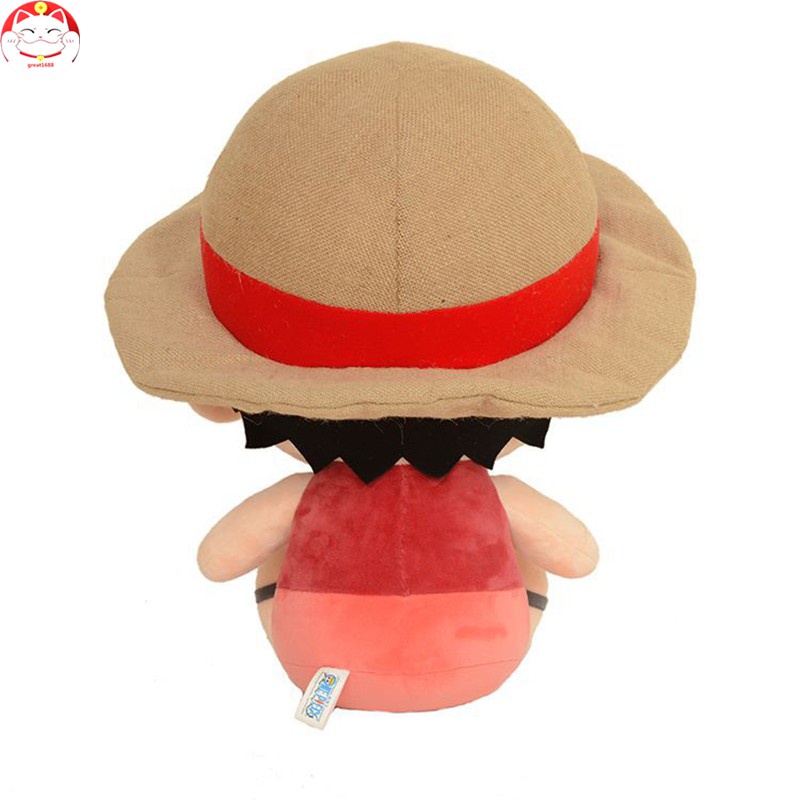 Boneka Plush Karakter Kartun Luffy Untuk Hadiah Ulang Tahun