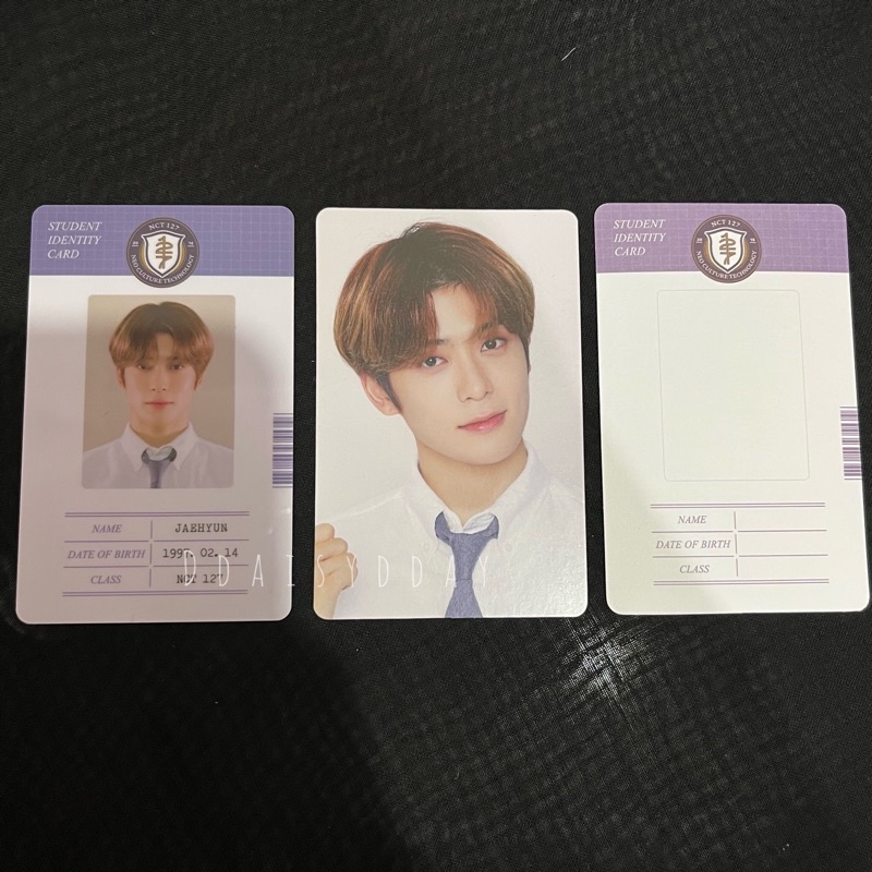 pc jaehyun back to school 2021 nct 127 (set)