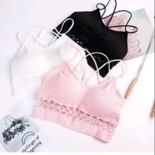 BAJU BRA SPORT JARING GYM YOGA ZUMBA OLAHRAGA