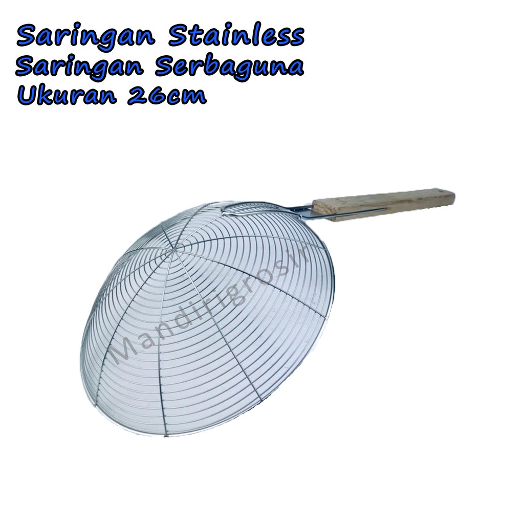 Saringan Stainless *Saringan * Saringan Serbaguna * 26cm