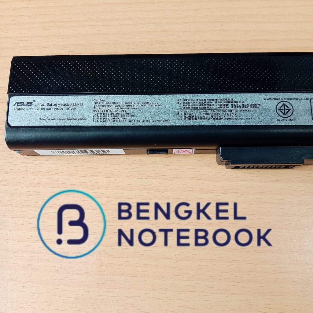 Baterai Asus K42F-A2B K42JR K42JV K52 A32-K52 A42 A32-N82