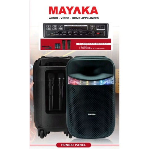 Speaker Meeting Portable MAYAKA SPKT 1815 AD Bluetooth 15"