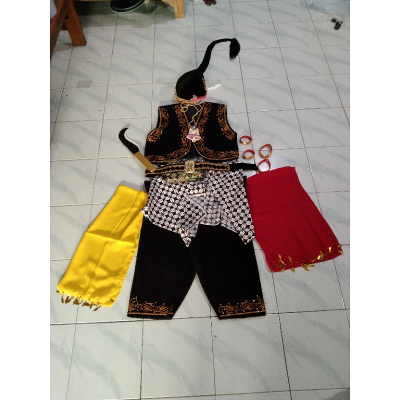 kostum petruk /gareng/bagong/semar punokawan