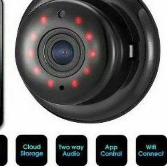 ✼ CCTV IP Mini Camera Wifi Smart Net Cam V380 A1 ☼