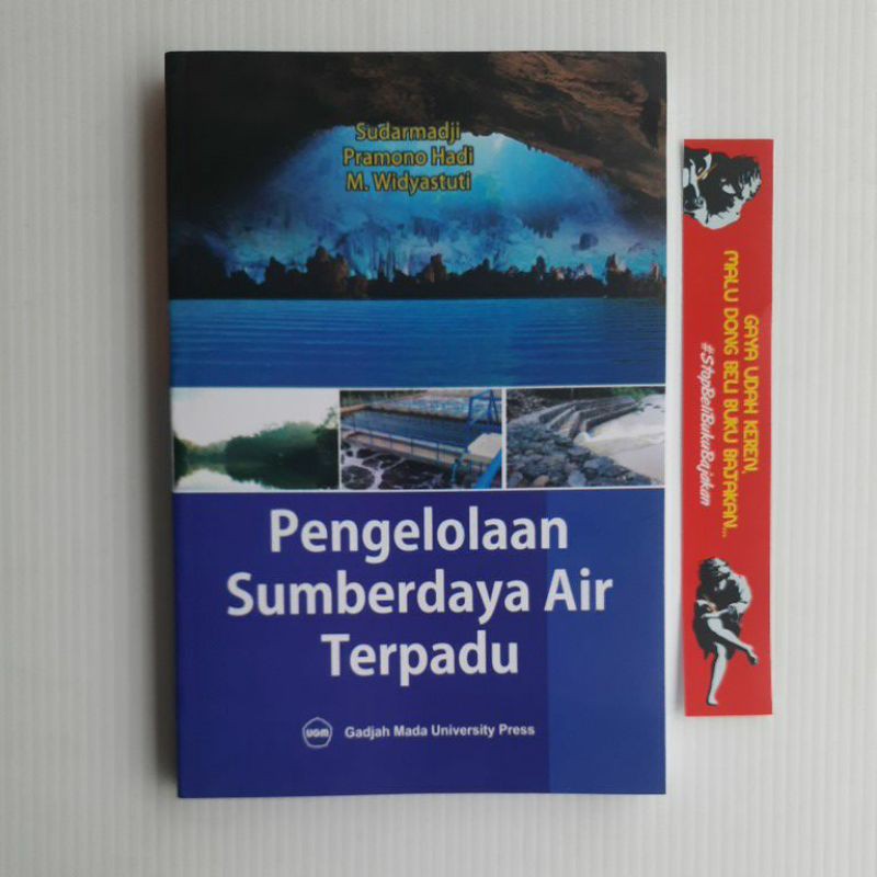BUKU ORIGINAL Buku pengelolaan sumber daya air terpadu buku Original Penerbit UGM PRESS 2022