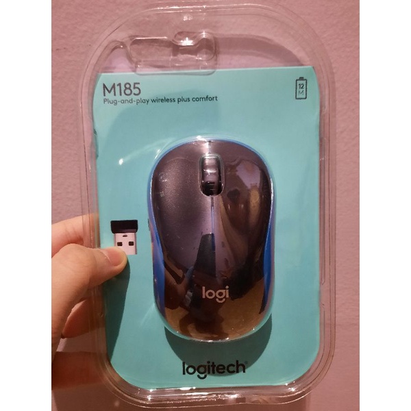 Mouse Logitech M185 Compact Wireless