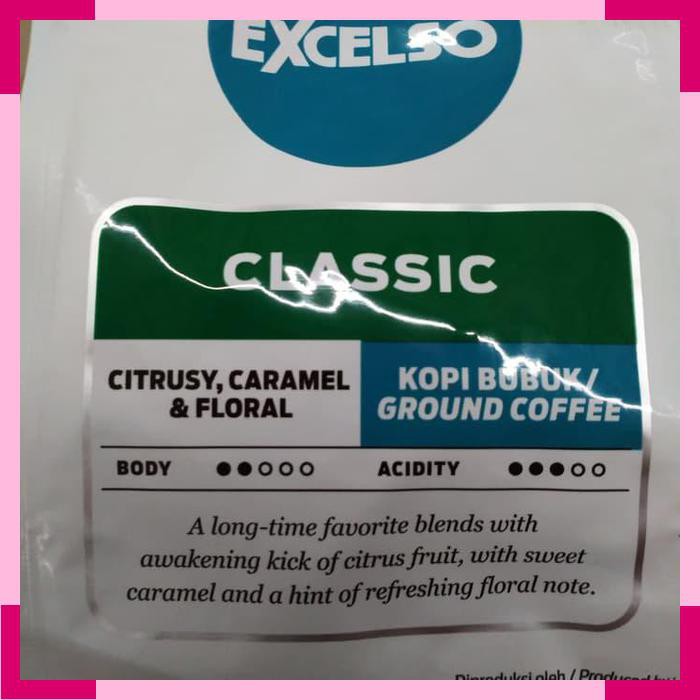 

kopi bubuk excelso classic 200 gram & expired panjang