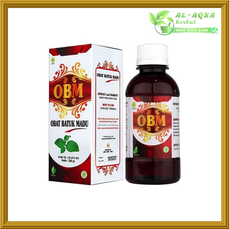 

OBM (Obat Batuk Madu) Plus Gamat 280 Gramam