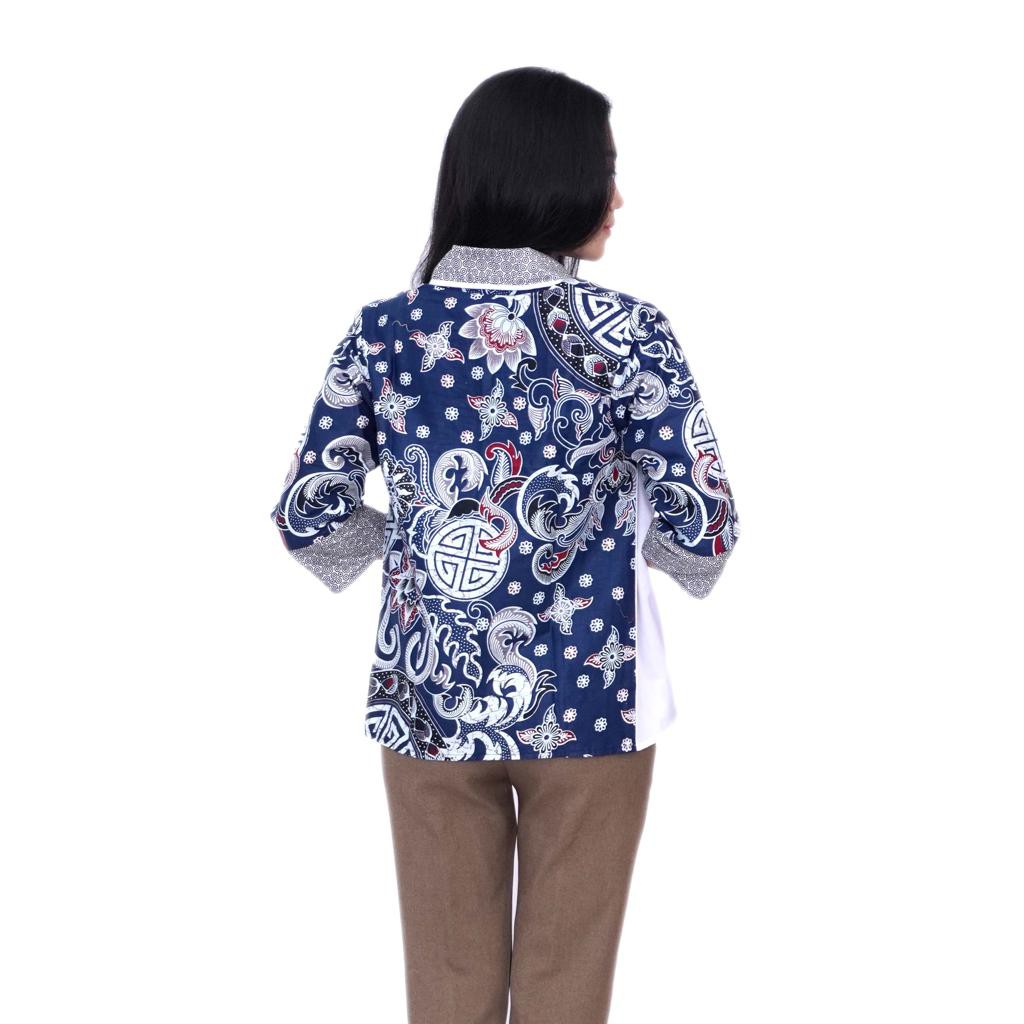 Bolero Batik Wanita Kemeja Hem Batik Pria