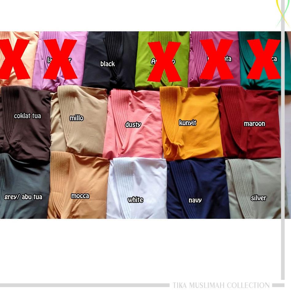 "DE.01Jl22ᵞ" Hijab Instan Rabiah Bahan Jersey Motif Polos - Jilbab Polos Simpel Daily Use - Khimar P