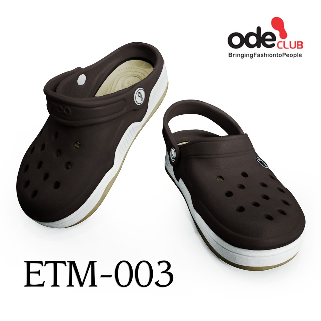 Sandal Anak Kecil Ode Club 003 Hitam Sandal Kodok Nyaman Shopee Indonesia