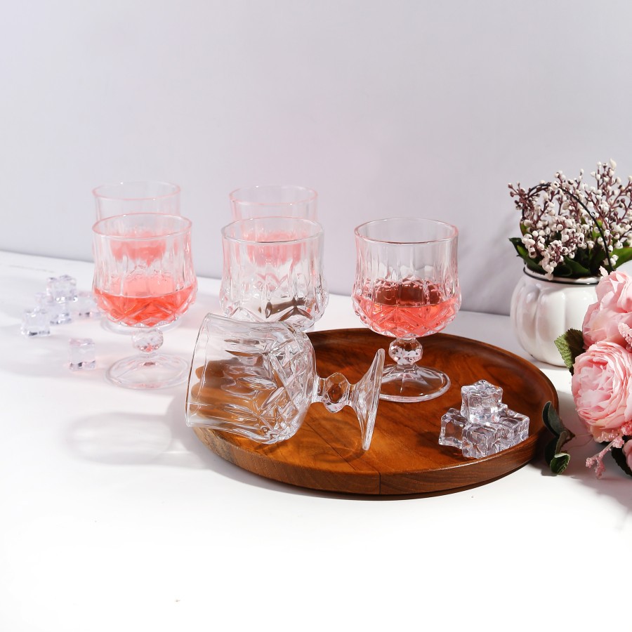 Capodimonte Gelas Kaca isi 6 pcs