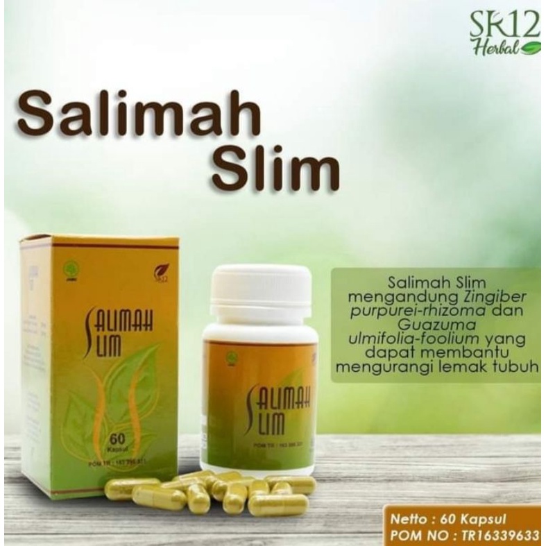 

Salimah Slim obat Peluntur lemak kotor dari bahan Herbal