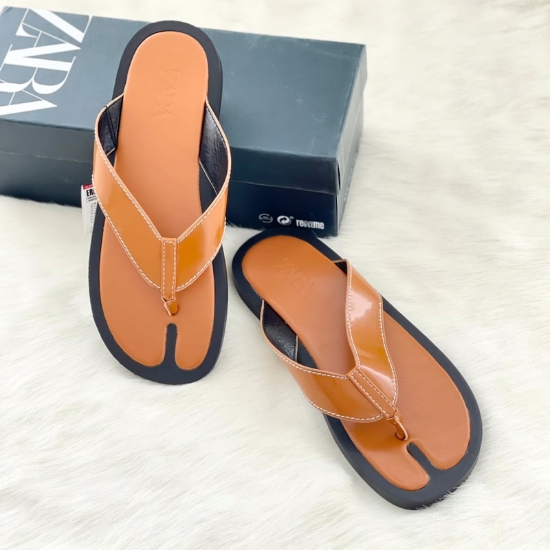 Sandal Zara Pria Premium Import Casual Man