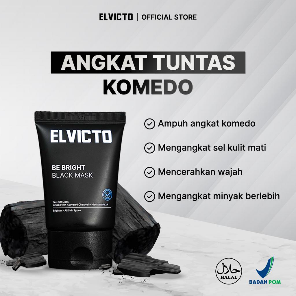 ELVICTO BE BRIGHT BLACK MASK