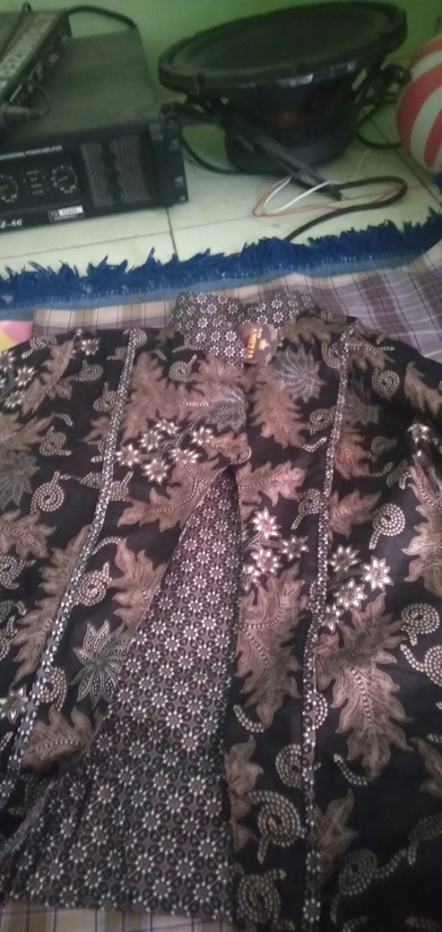 Batik Dolby Dolbi Dobby Doby Tenun Sutra Tulis Katun Atbm Baron Atasan Batik Wanita Sogan Srg308