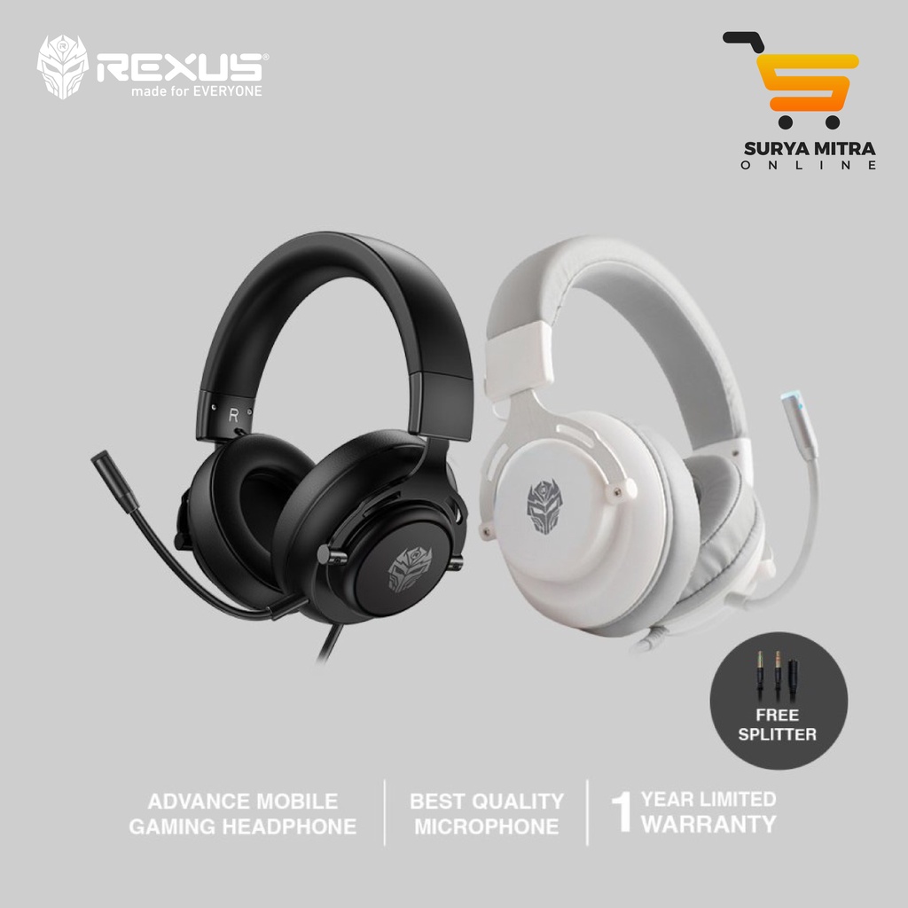 REXUS HEADSET GAMING THUNDERVOX STREAM HX25