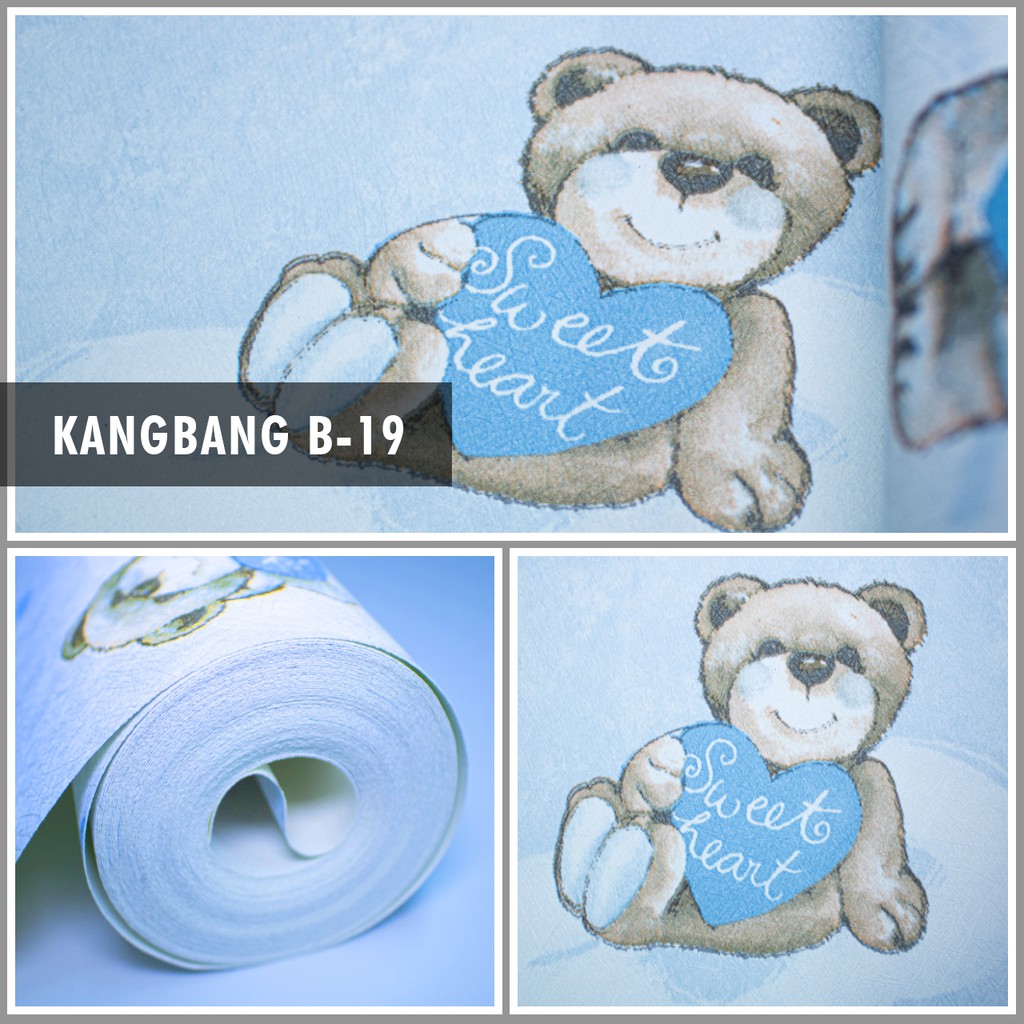 Wallpaper Dinding bahan Vinyl Premium Kode B13- B30 Parkson Wallpaper