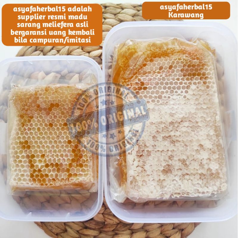 

Madu sarang meliefera spesial 500 gr garansi uang kembali