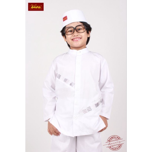 Stelan koko ihrom/putih anak laki-laku by dannis -- TAPL1212 IH