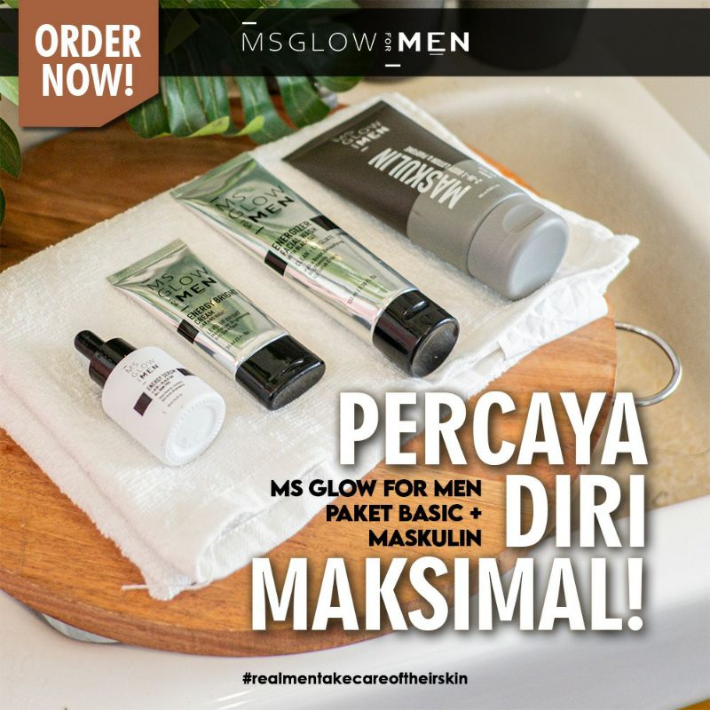 Paket basic + maskulin MS GLOW for Men