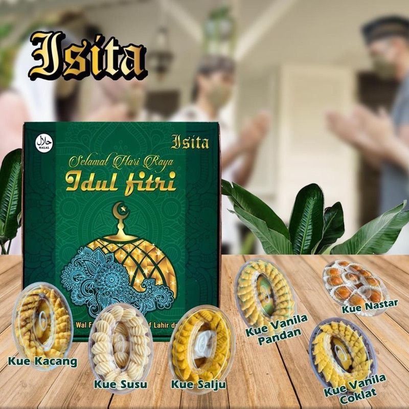 

parcel lebaran lengkap kue kering