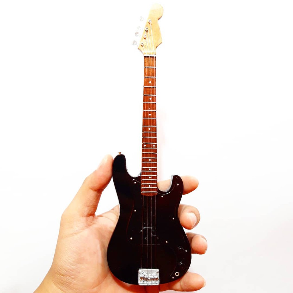 Miniatur Bass Jazz Fender Full Black