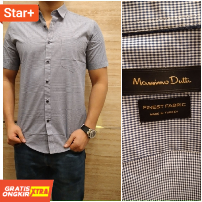kemeja pria massimo dutti premium quality DISKON Trendy