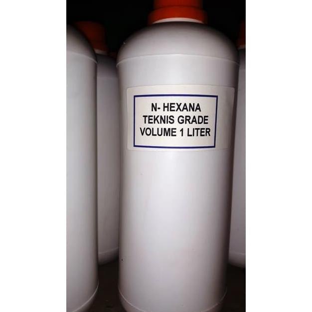 Jual Normal Heksana N Hexane Teknis 1 Liter Shopee Indonesia 7050