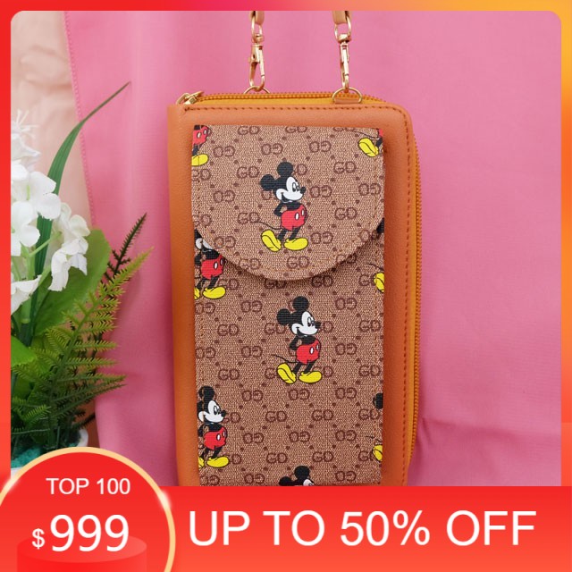 MURAH TAS SELEMPANG PRETTY POKET HP | SLINGBAG CUTE MOTIF TIKUS & PREMIUM 100%ORI