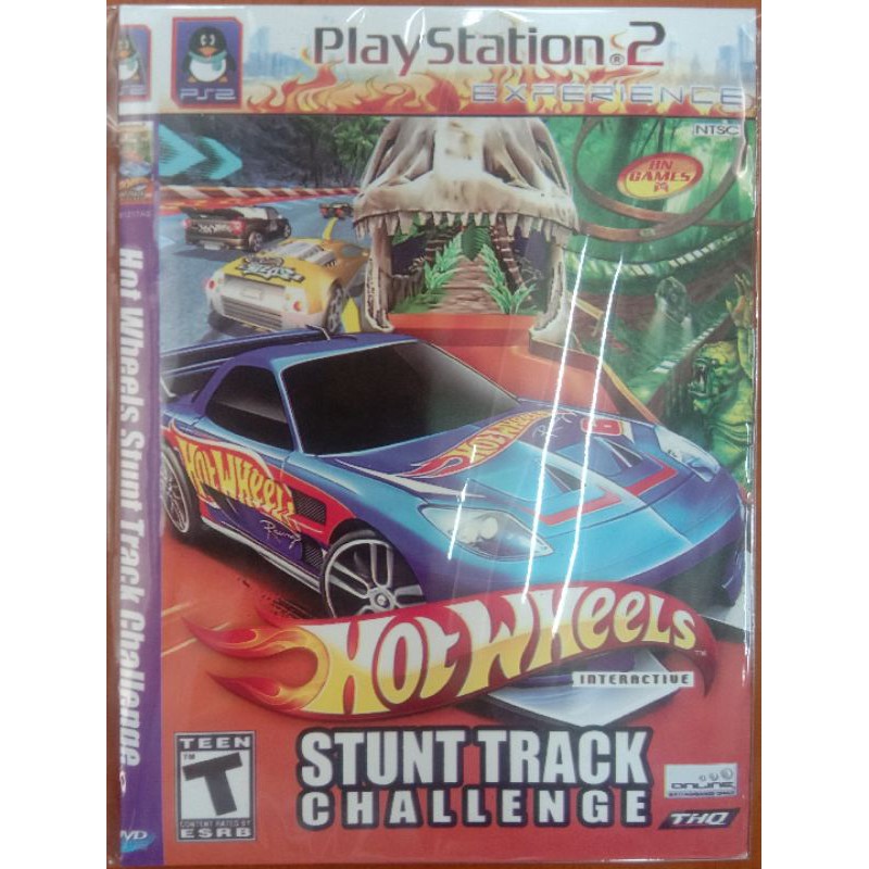 Kaset Ps2 Game Hot Wheels Stunt Track Challence