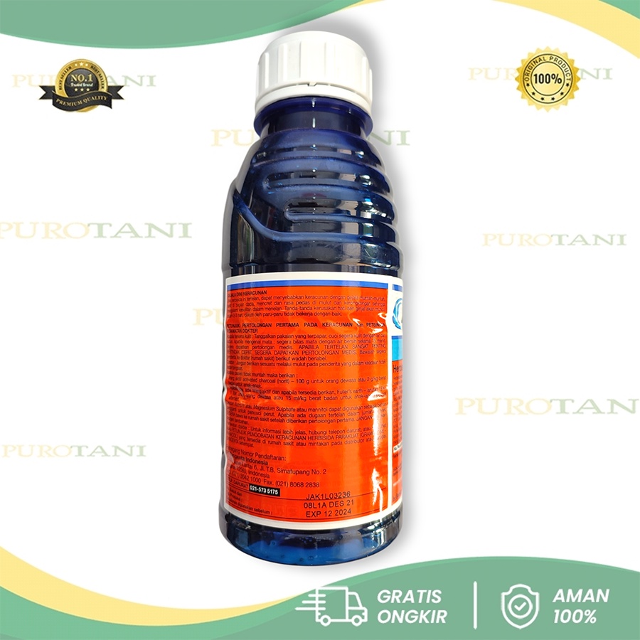 Pembasmi Rumput Herbisida Paraquat Gramoxone 276 SL 500 ML