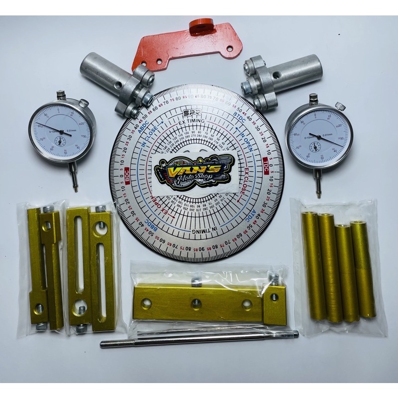 DIAL BUSUR DERAJAT KOMPLIT INDIKATOR SET SPR RACING