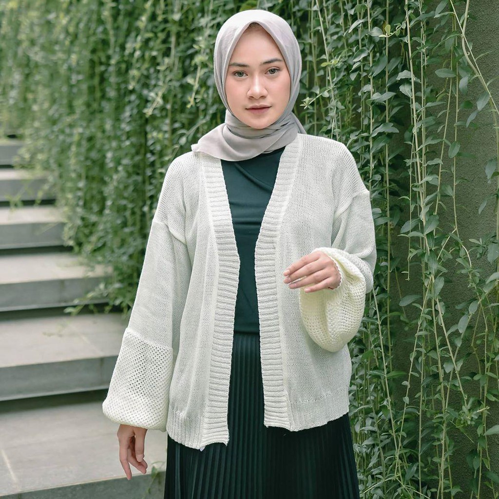 Nara Grosir - Cleo Cardy l l Knitewear l Outer Wanita