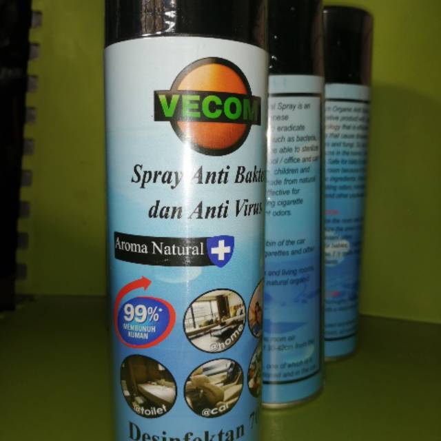 Vecom spray desinfektan anti bakteri dan virus 500 ml