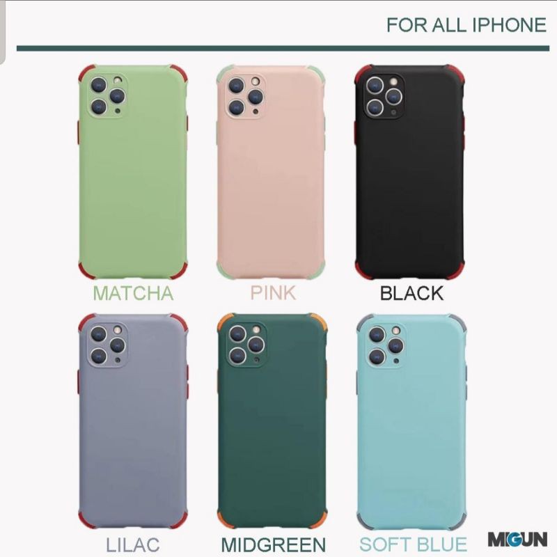 NEW! Hyper Protecion Case - softcase Campro - IPhone - Oppo - Vivo - Realme