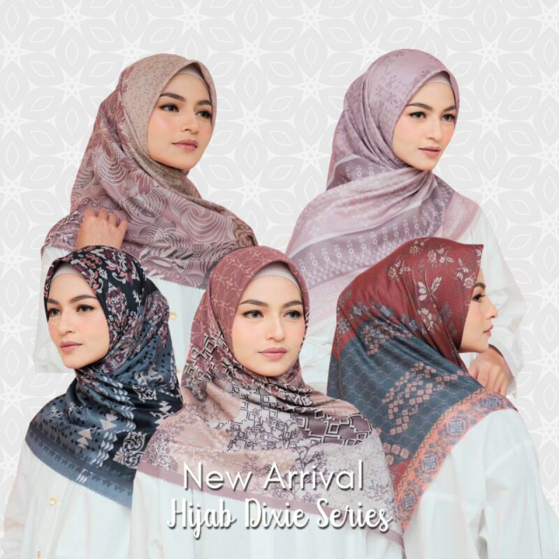 MY LADY PREMIUM DIXI - HIJAB VOAL PRINTED SCARF by my lady hijab