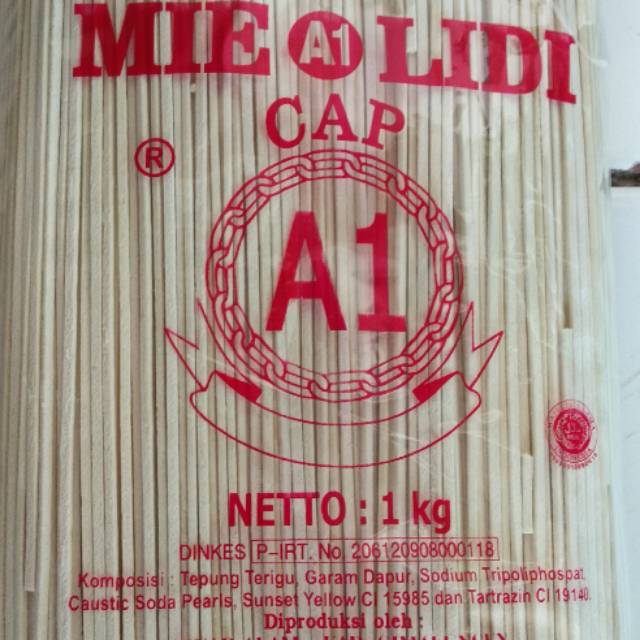 

Mie Lidi/Mie Gomak Cap A1 1kg