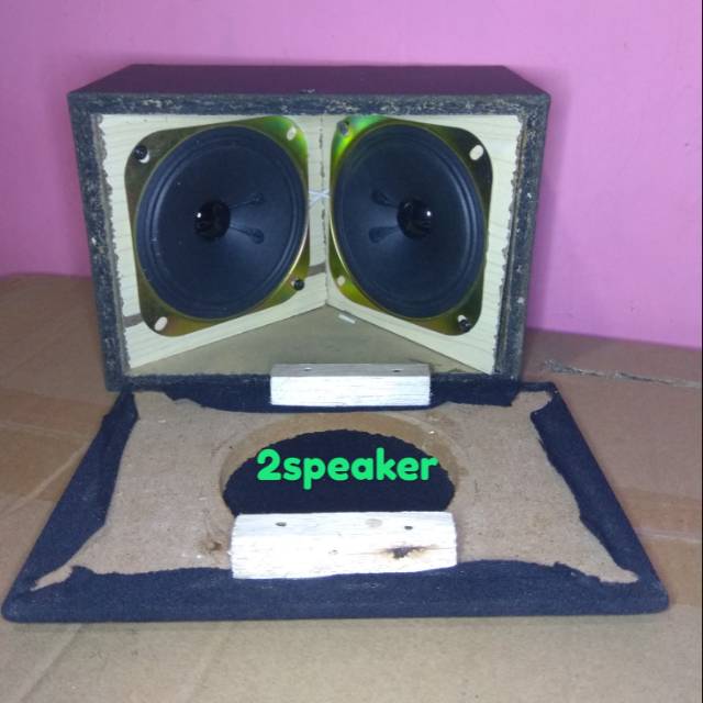 Speaker 4 inch pasif 2 speaker murah...
