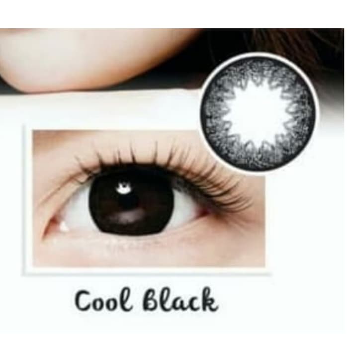 SOFTLENS PURE BLACK 16MM (BIG EYES) NORMAL BY IRISLAB