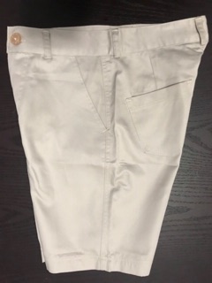  Celana  pendek kain warna  cream  size chart di deskripsi 