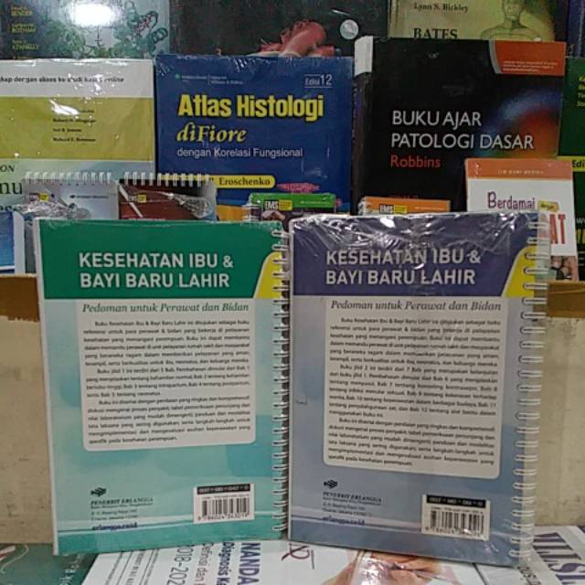 BUKU 1 PAKET KESEHATAN IBU &amp; BAYI BARU LAHIR JILID 1 DAN JILID 2 ORIGINAL